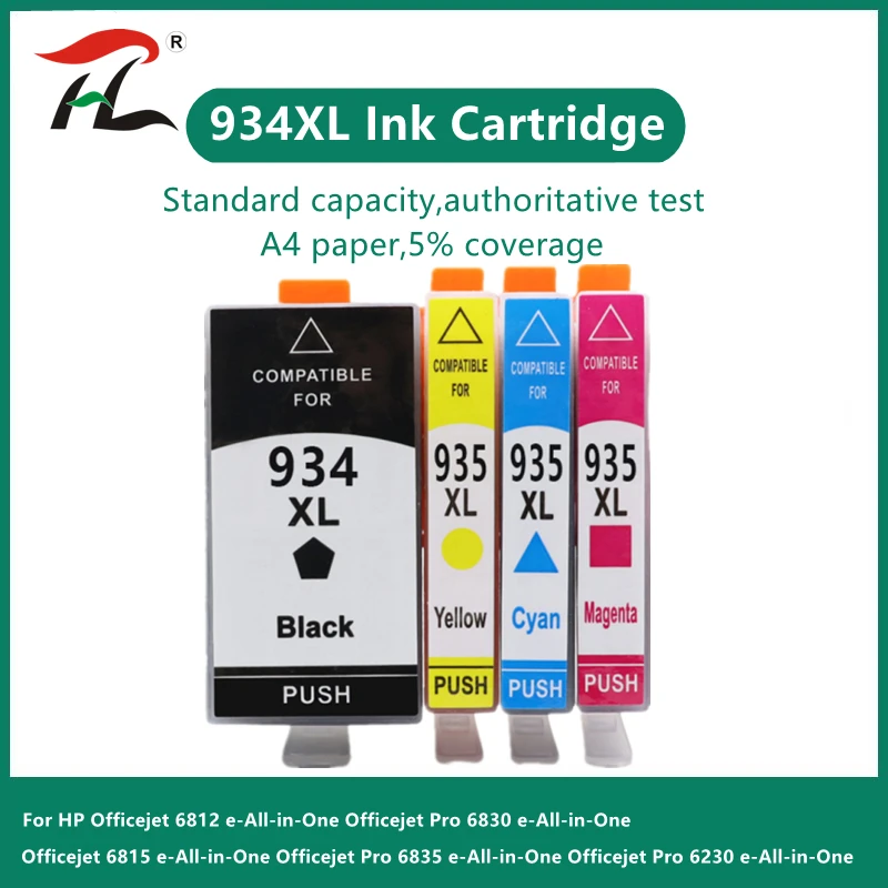 934XL 935XL Compatible Ink Cartridge Replacement for HP 934 