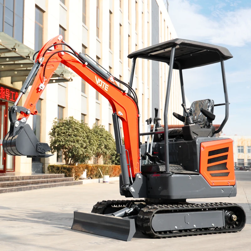 Digger Machine Chinese 0.8 Ton 1 Ton 1.8 Ton 2 Ton 3 Ton Hydraulic Crawler Mini Excavator For Sale