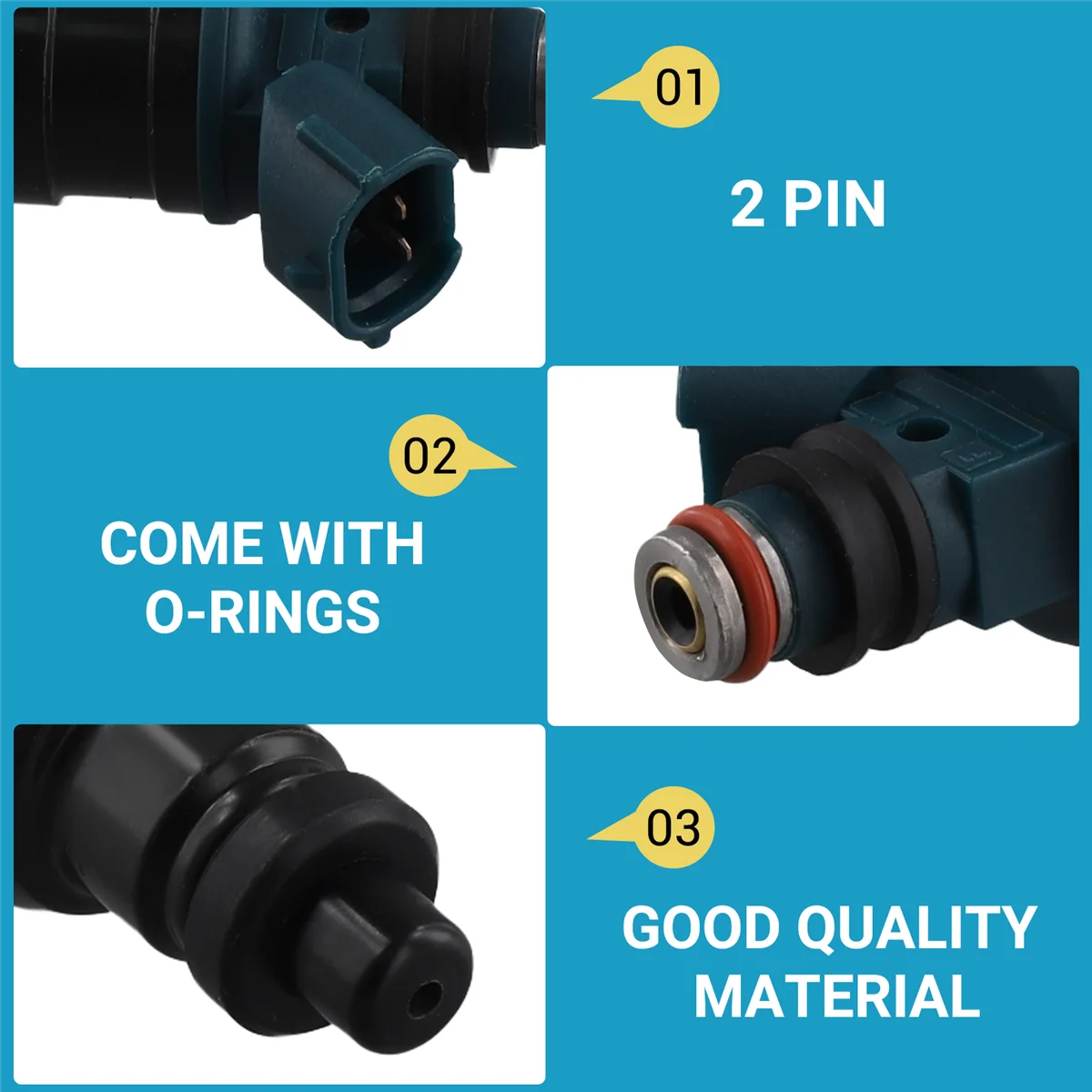 Автомобильная топливная система F32Z9F593A Инжекторная форсунка детали для Mazda 626