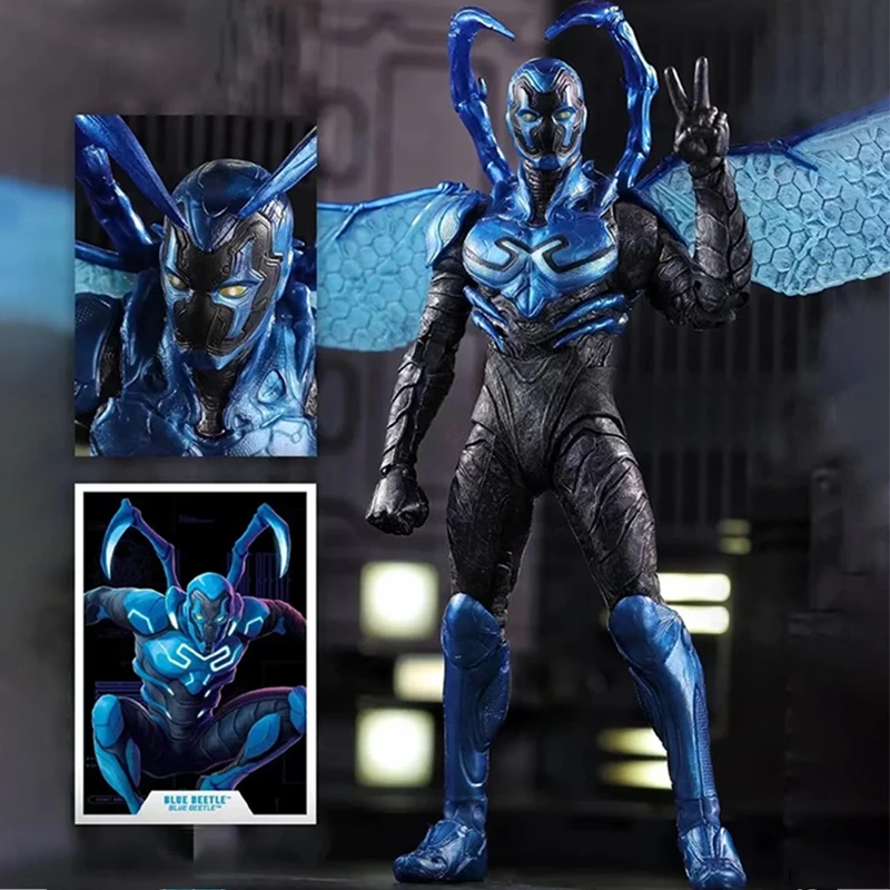McFarlane DC Mutiverse Toys Blue Beetle Фигурка Beelte Battle Mode Подвижная модель Аниме Коллекция Модель