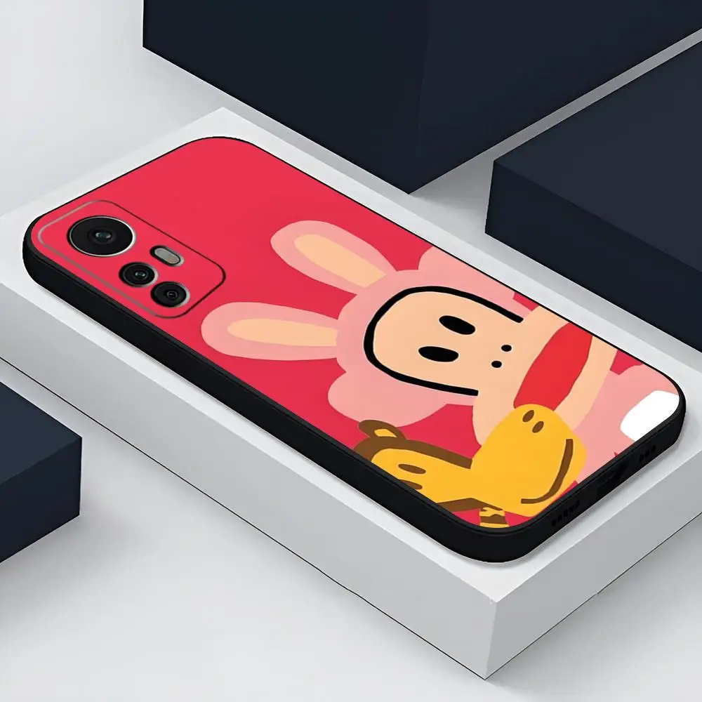 P-Paul F-Frank Phone Case For Xiaomi 14 13 12 11T Lite Ultra Redmi Note 10 Pro POCO F4 F5 X5 Back Cover
