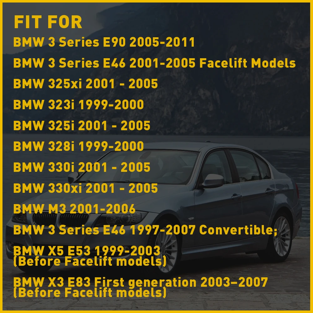 4 шт. крышка для переключателя окон BMW E46 E90 X3 E83 X5 E53 325xi 323i 325i 328i 330i 330xi 3 Series