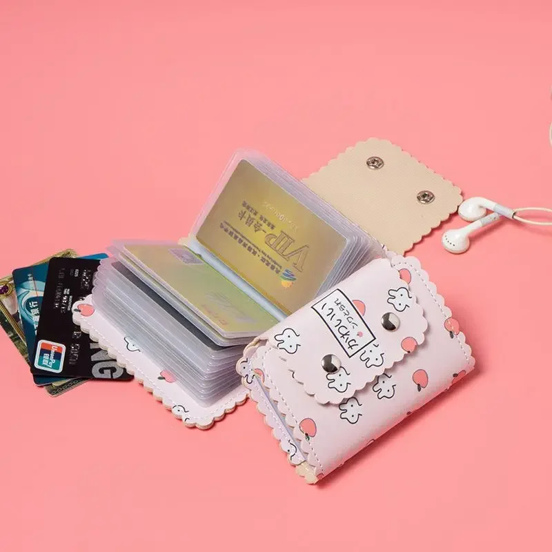 Милый держатель для кредитных карт с несколькими отделениями