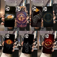 movie rings of the lords phone case for iphone 13 12 11 pro mini xs max 8 7 plus x se 2020 xr cover