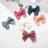 sweet hair clips bow girl candy color baby girl hairpins infant kid headwear children baby hair accessories princess hair store