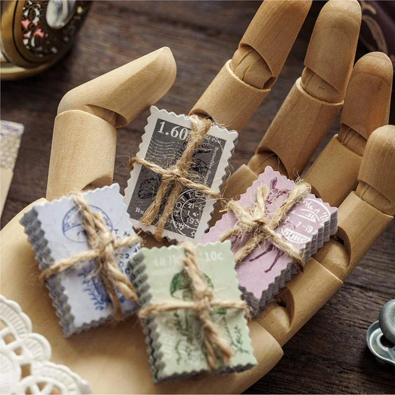 45 шт. винтажные наклейки-штампы для путешествий