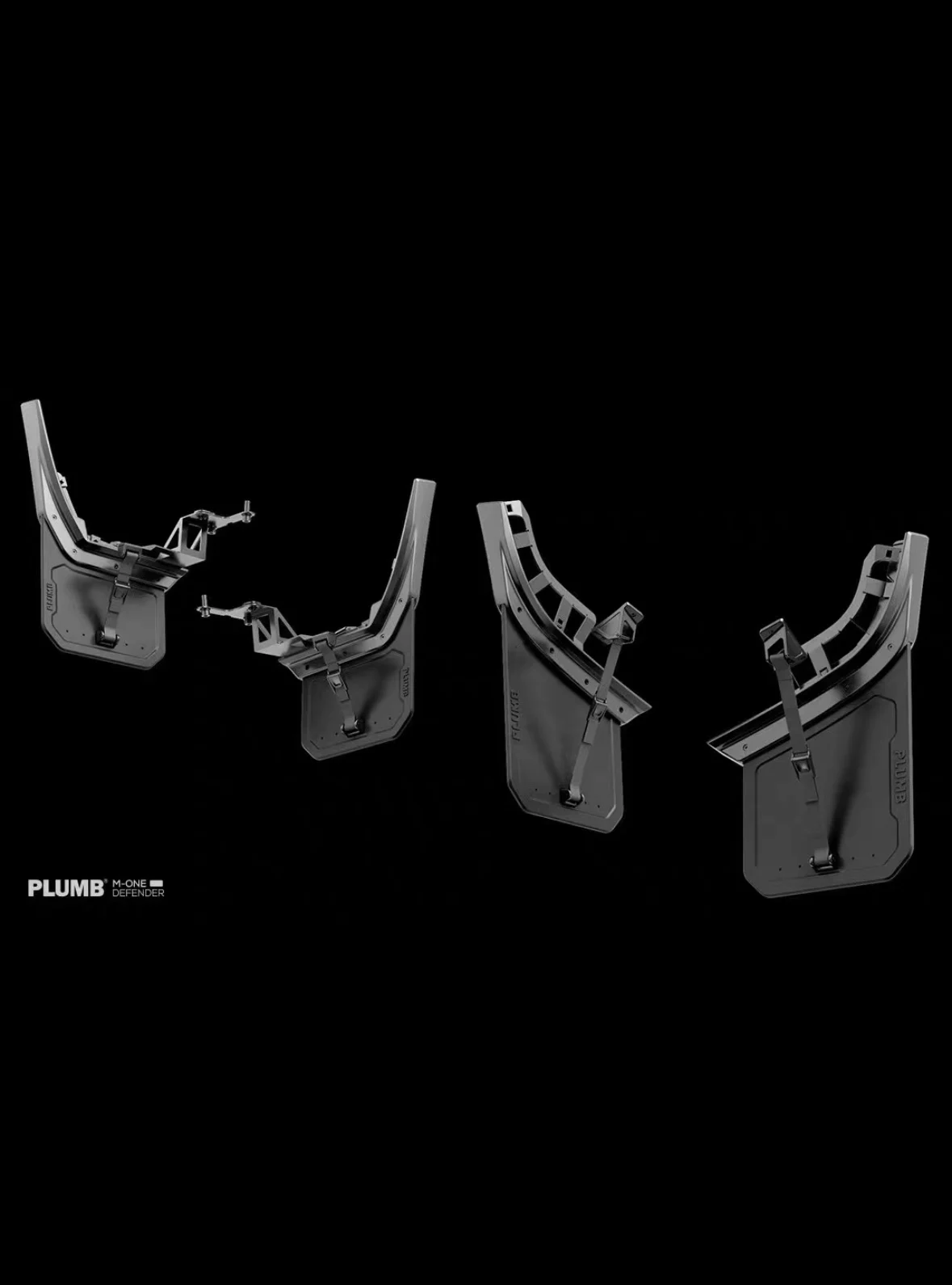 КОМПЛЕКТ ФЛЕПОВ ДЛЯ ЛЮБОВКИ ДЛЯ LAND ROVER DEFENDER 90 110 130 2020-2025 L663 (art.: 3920ce9996ecf) - 3920ce9996ecf