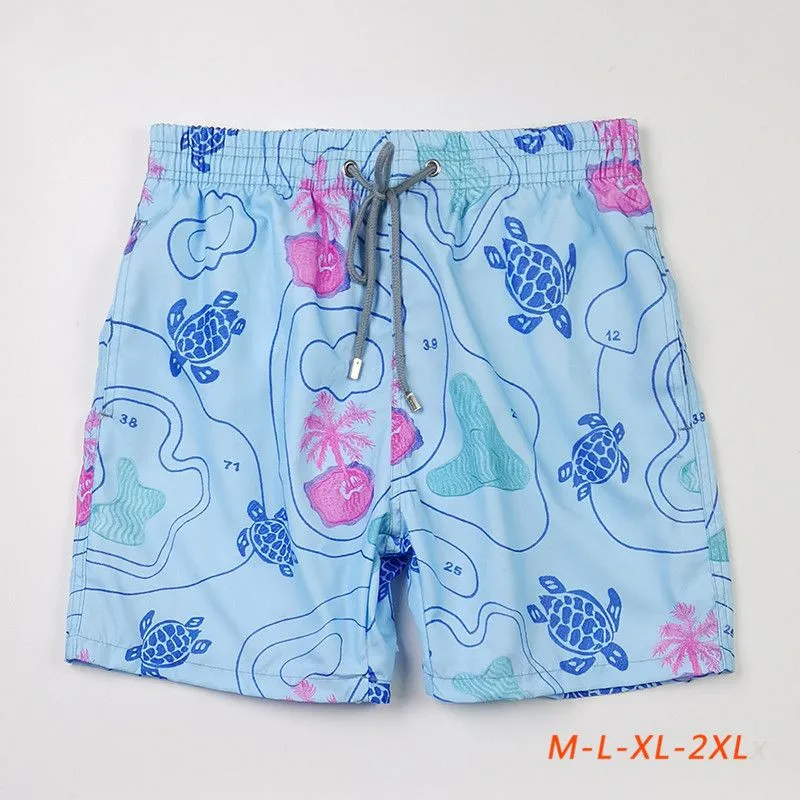 

2022 Fashion New Mens Quick Dry Boardshorts Beach Surfing Board Shorts Swimwear Trunks Gym Fiteness Shorts boxer Luxury