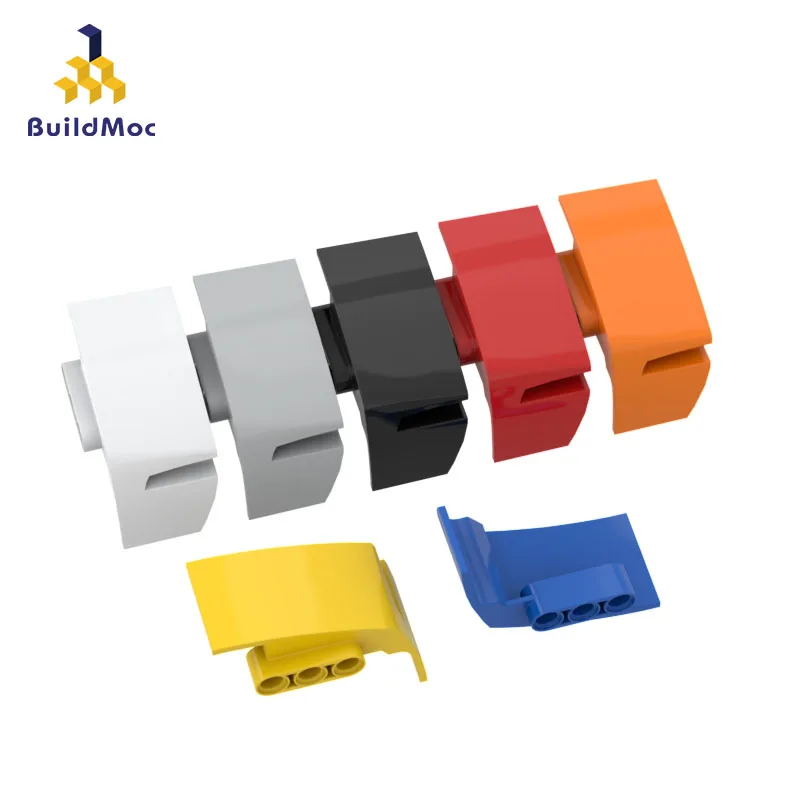 

10PCS MOC Bricks 61071 Fender (Left) Tech Building Block Model Kids Toys Boys DIY Tech Brick Parts Best Birthday Gifts