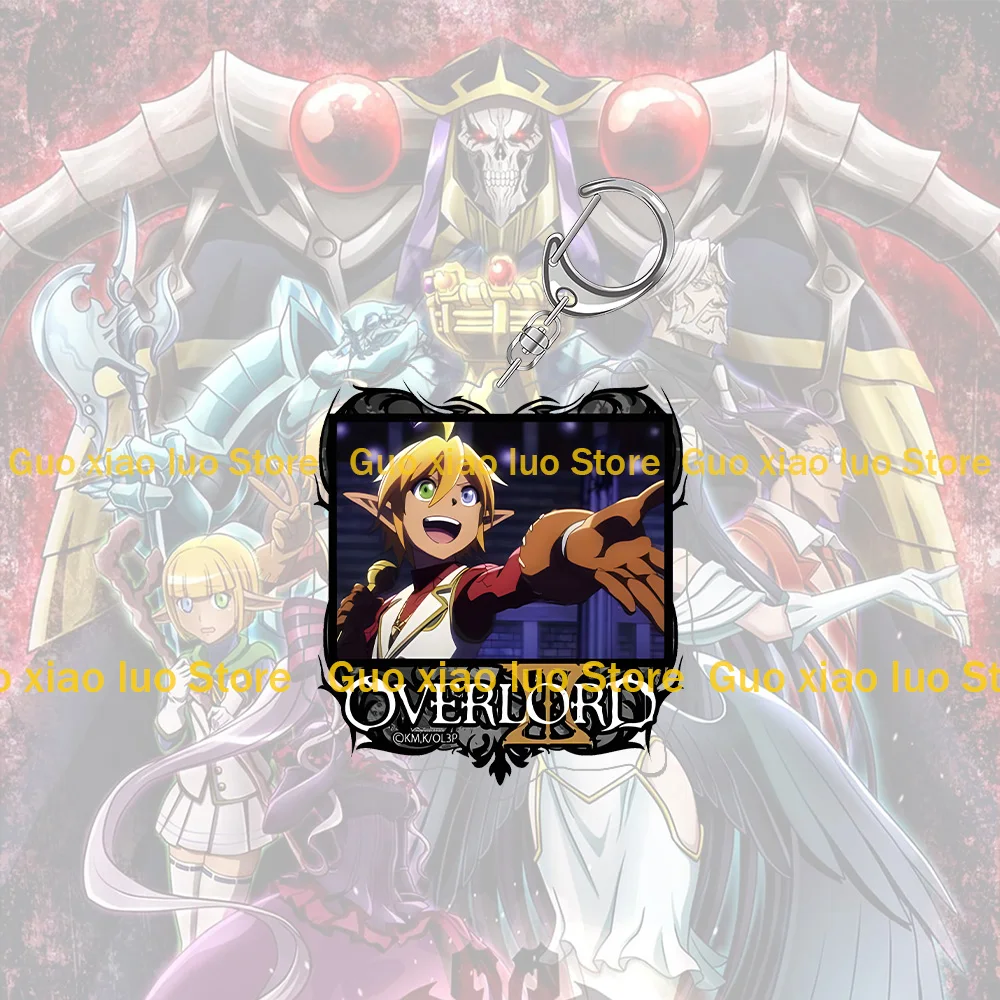 Фото Акриловый брелок Overlord III Sebas Tian Cocytus Demiurge Mare Bello Fiore Aura Bella Fiora Shalltear Bloodfallen Albedo №5