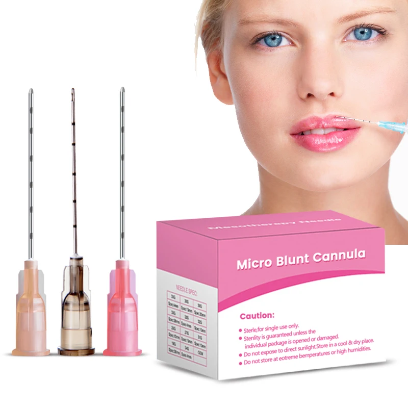 Meso Blunt Cannula Micro Needle 22G 50MM 70MM Facial Dermal Filling Blunt Needle Beauty Whitening