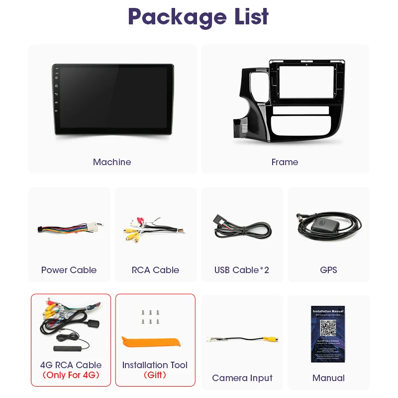 vtopek 10 1 4g carplay 2din android 11 car radio multimidia video player navigation gps for mitsubishi outlander 3 2012 2018 free global shipping