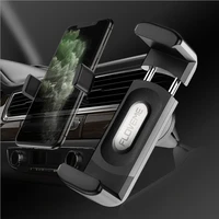 car phone holder for iphone smartphone air vent mount clip 360 rotation universal support telephone holder
