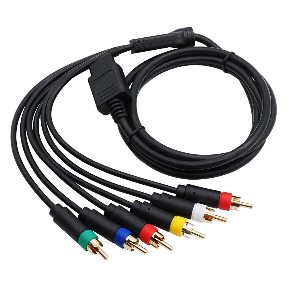 Replacement RGB/RGBS Cable Cord Wire for SFC N64 NGC GameCube Game Console Accessories