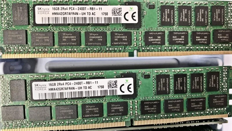 

RAM 16G 2RX4 2400T REG ECC Server Memory 16GB DDR4 2400 1PCS