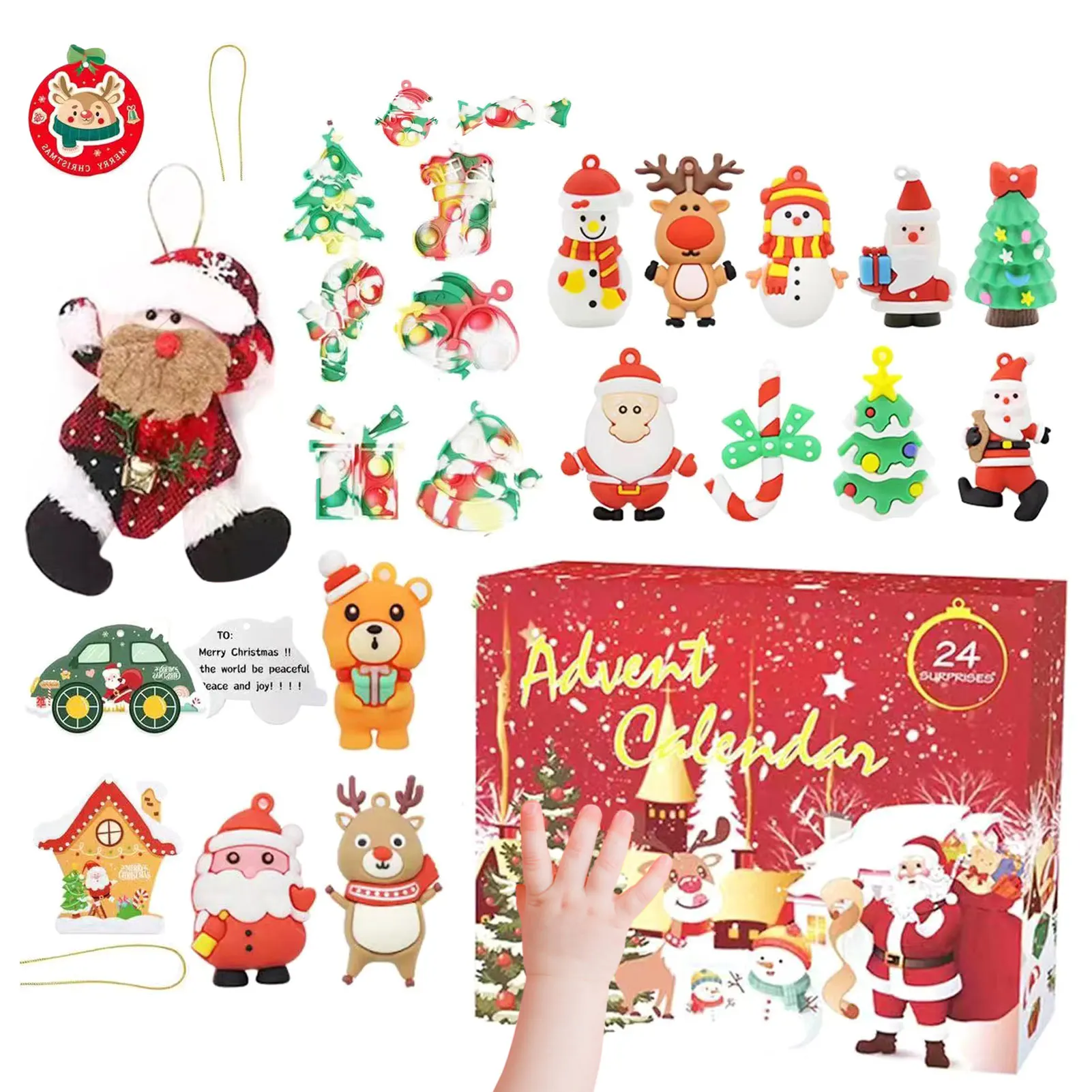 

Advent Calendar 2022 Charm Advent Calendar Contains 24 Gifts 24 Days Countdown Calendar With Collectible Figures Perfect For