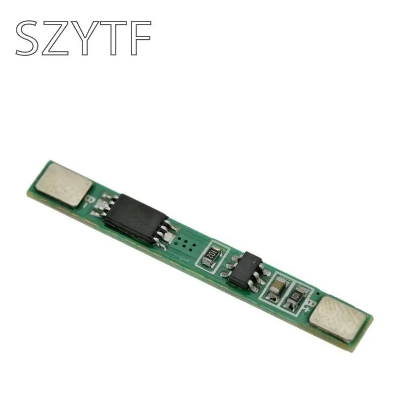 10 шт./лот 1S 3 7 В 3A литий-ионный BMS PCM плата защиты аккумулятора Pcm для литий-ионного