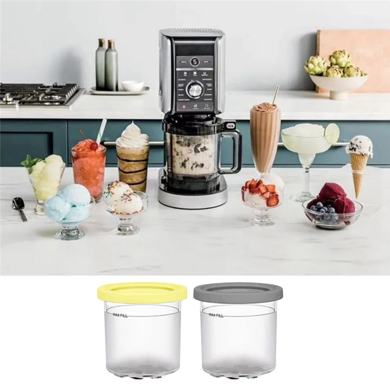 2 упаковки для XSKPLID2CD совместимы с серии NC299AMZ и NC300S мороженого Makers1 Pint