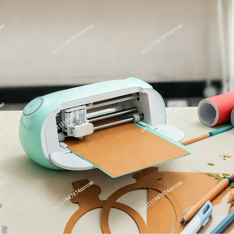 Фото Мини-плоттер для резки Mini-XR: домашний станок для скрапбукинга, термотрансферной пленки и наклеек, для хобби и рукоделия, аналог Cricut №1