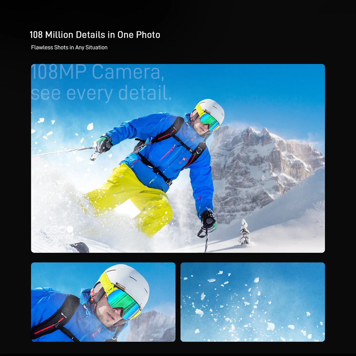 DOOGEE V30 Dual 5G Rugged Phone eSIM 6.58