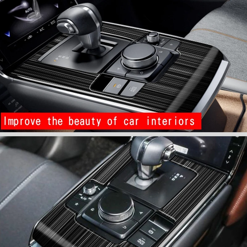 Для Mazda MX30 MX-30 2022 центральная панель переключения передач наклейка на управления