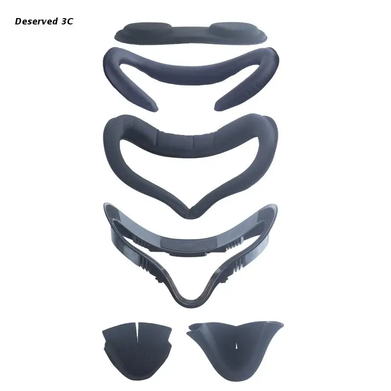 

R9CB Perfect Fit for Oculus Quest 2 VR Face Protective Sweat-proof Cover Spare Part