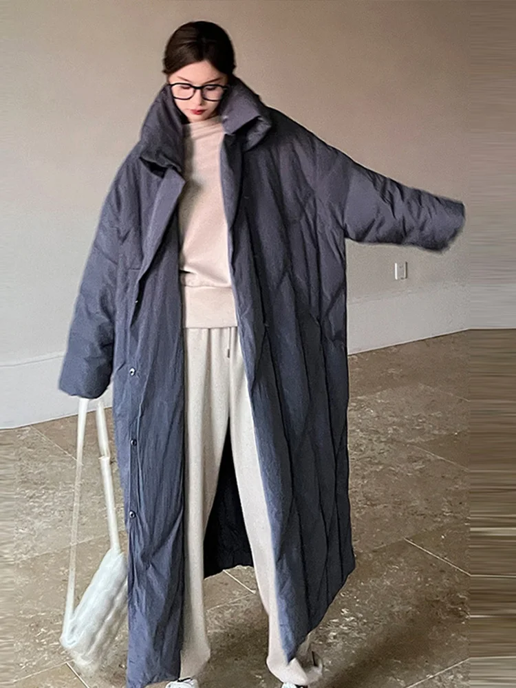 Однобортные женские куртки с утолщенными лацканами повседневная свободная