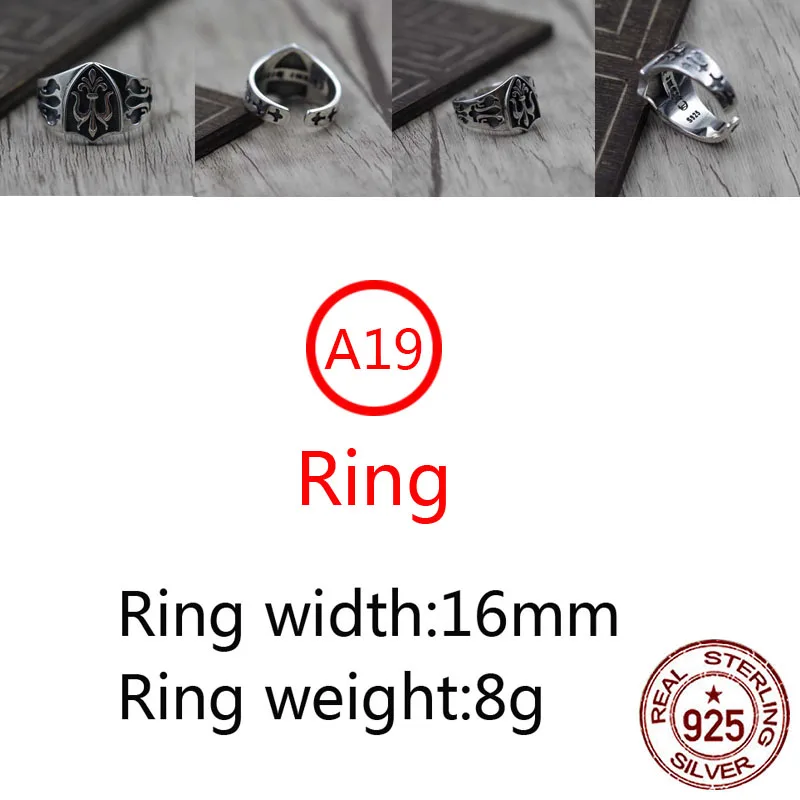 

Кольцо из серебра 925 пробы, в стиле панк