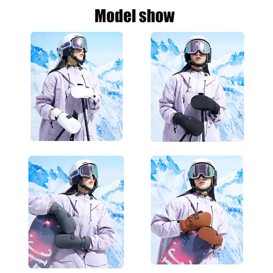 Рисунок 2 - Зимние теплые перчатки для катания на лыжах