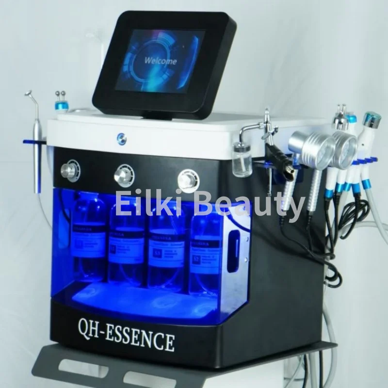 Портативная кислородная гидре-дермабразия машина для ухода за кожей лифтинг