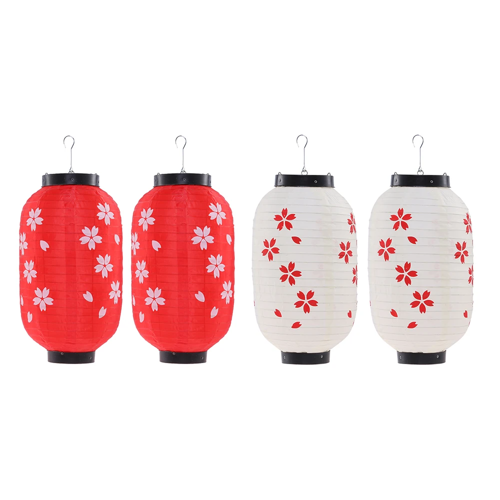 

2pcs Decorative Lanterns Lightweight 8 Inch Festival Lanterns Without Lights Long-time Use for Home Holiday Party Decor