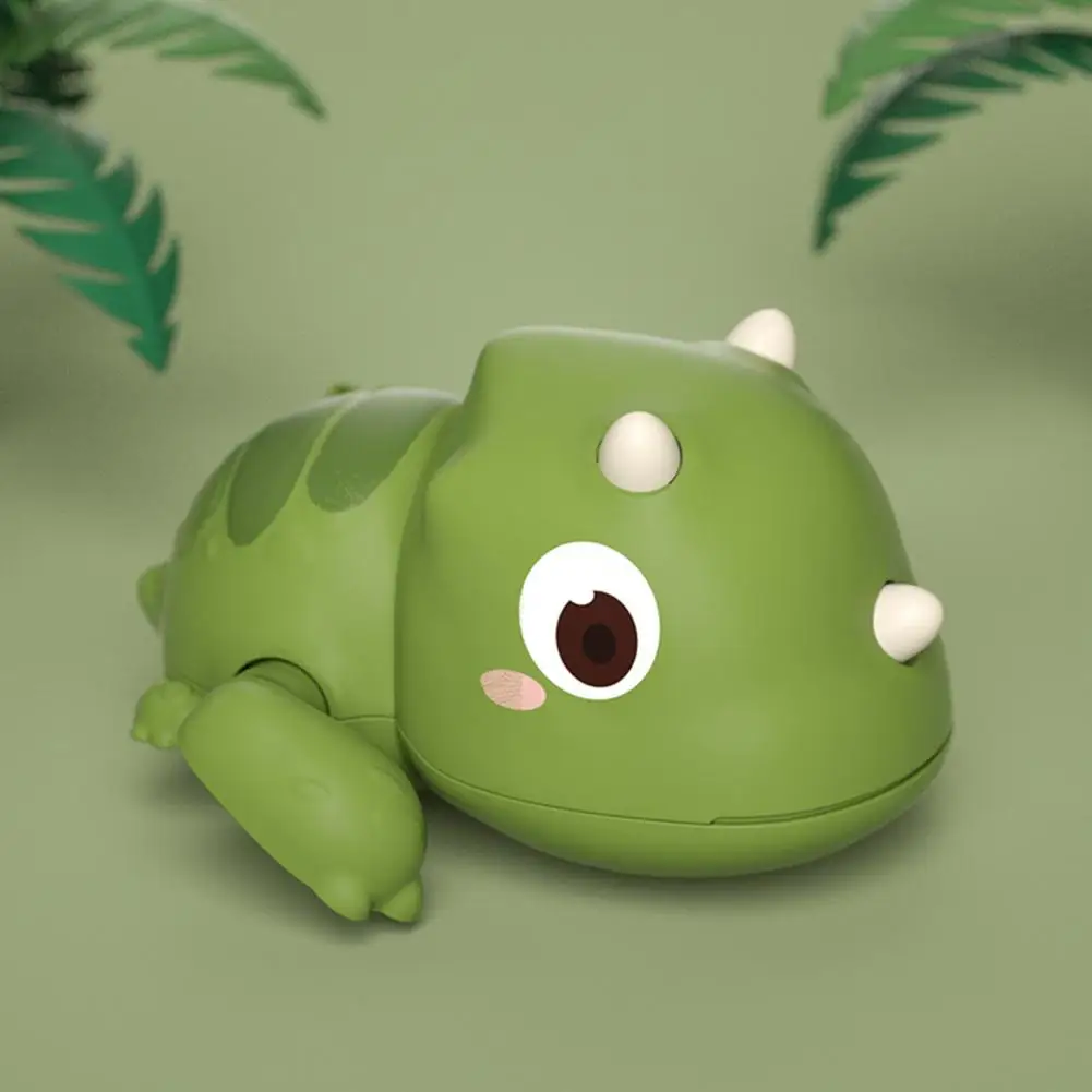 Summer Baby Bathing Shower Clockwork Water Toy Easy-carrying Safe ABS Dinosaurs Wind-up Water Play Toy for Kids