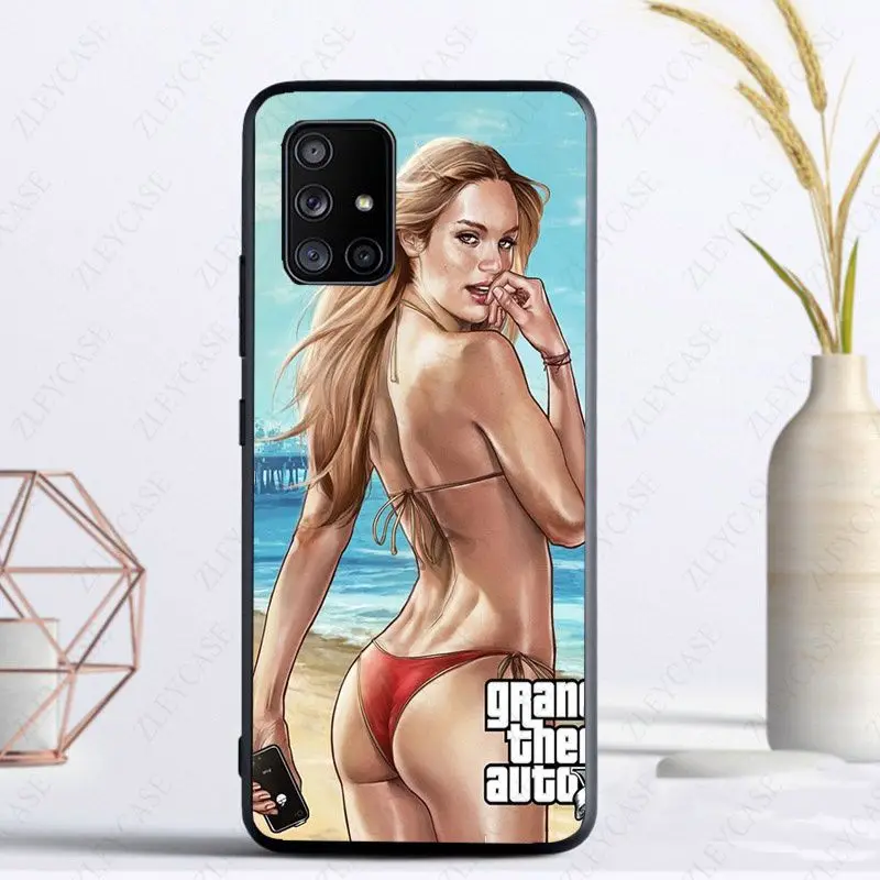 Grand Theft Auto V gta 5 rockstar чехол для samsung Galaxy A12 A22 A32 A53 A72 A52S A21S A50 A51 A20E A11 A40 A71 A20S A70 чехлы |