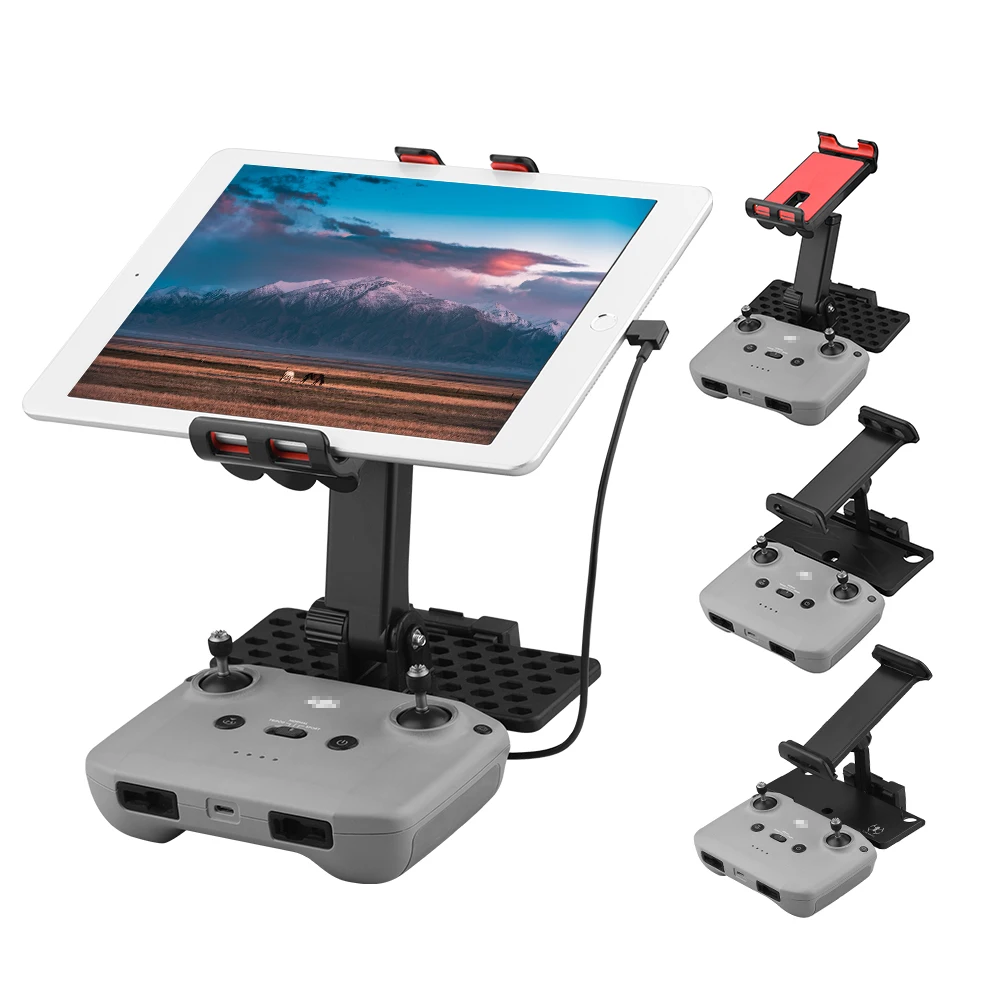 

Phone Tablet Stand Holder for DJI Mavic 3/Air 2/Air 2S/Mini 2/MINI 3 PRO Remote Control Accessories Adjustable Bracket Mount