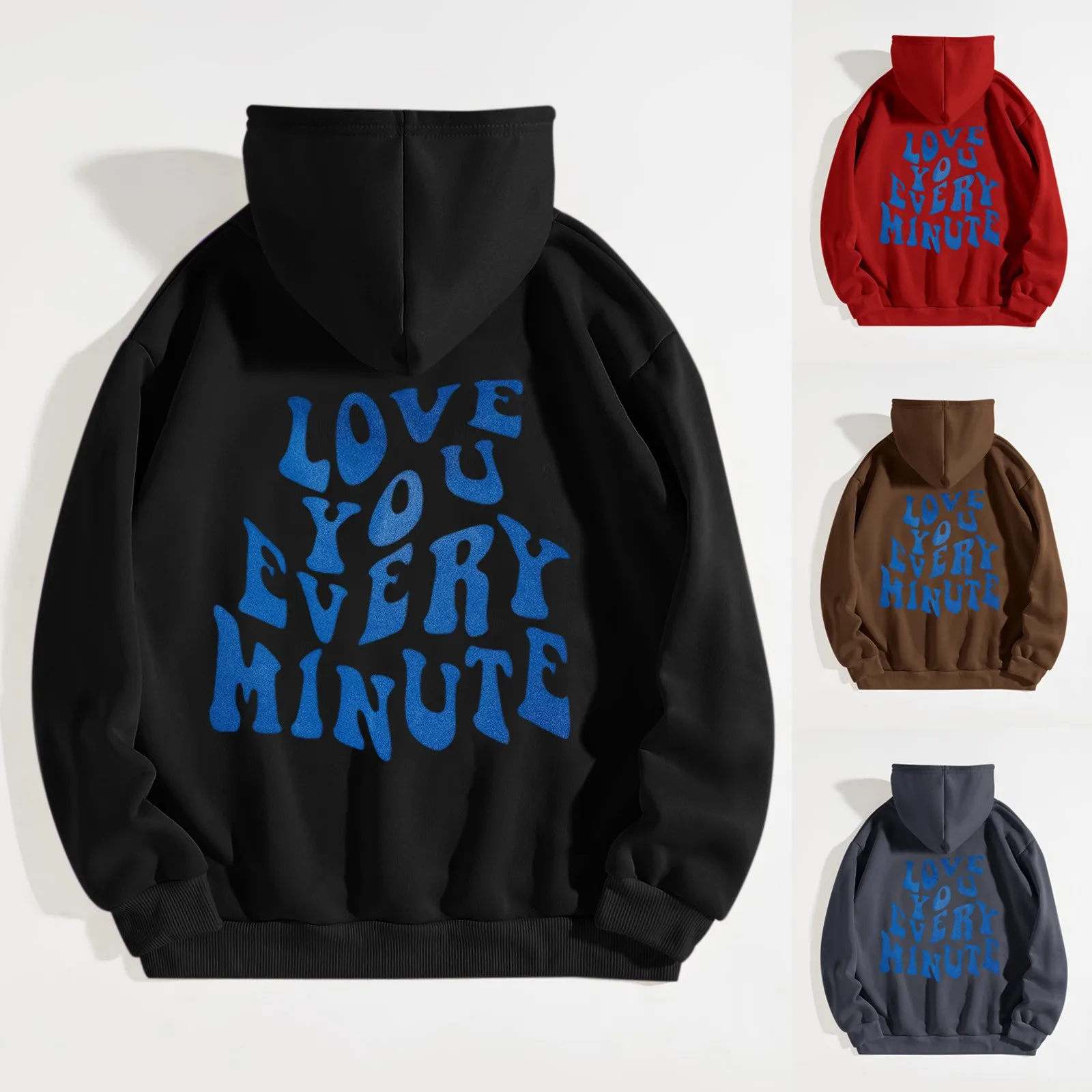 

Женская толстовка на молнии с капюшоном и длинным рукавом