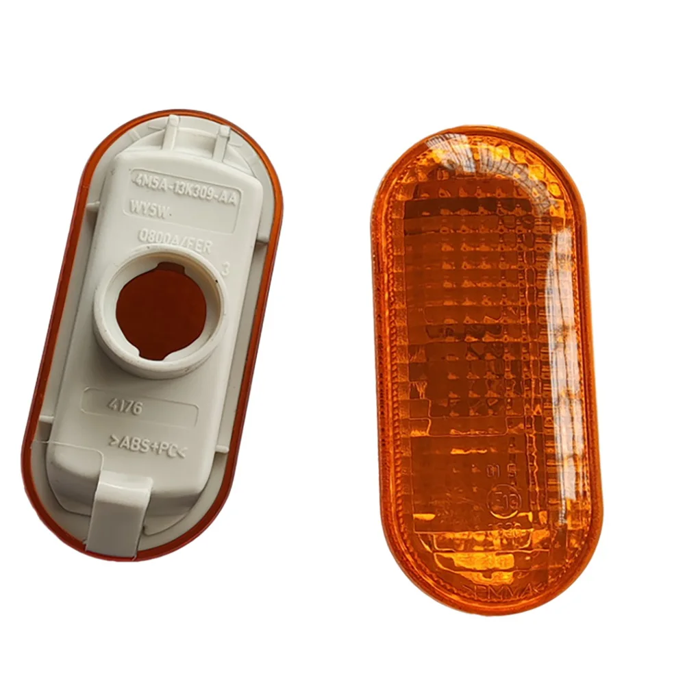 

1 пара, желтые автомобильные Габаритные огсветильник 4M5A-13K309-AA для Ford Focus 2 2005-2008