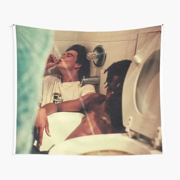 

Cool Kids Never Have The Time Tapestry Wall Travel Living Blanket Towel Yoga Beautiful Bedspread Decoration Colored Room Home