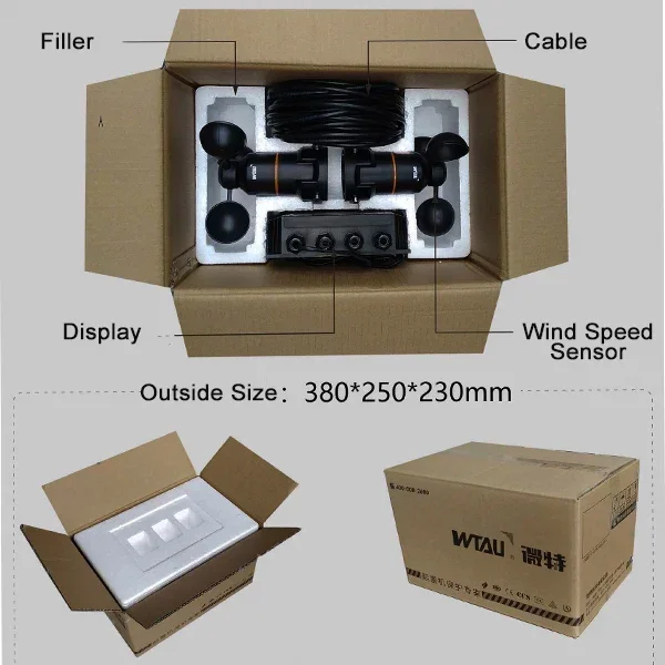 YYHC-digital anemometer wind speed meter 0 measuring instruments