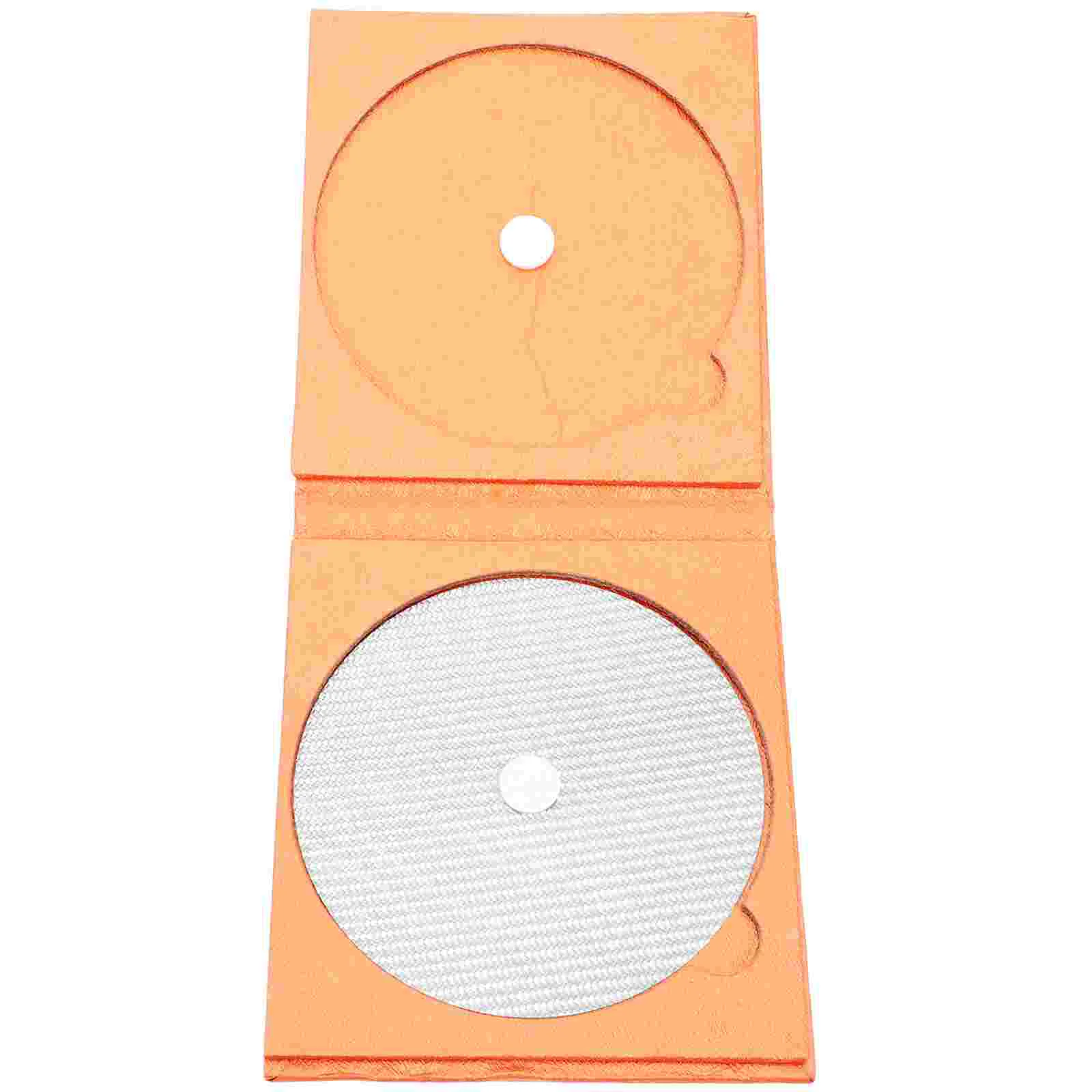 

CD DVD Tuning Pad Carbon Fiber CD Tuning Mat Professional Discs Stabilizer for CD Player