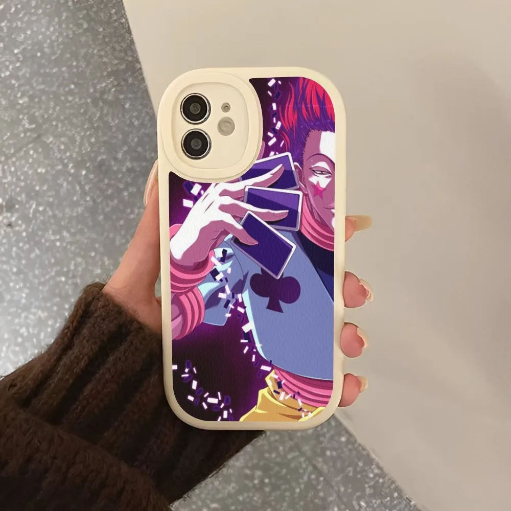 Чехол для телефона Anime Hunter X из жесткой кожи iPhone 14 13 12 Mini 11 Pro Max Xs Xr 7 8 Plus 6 6s