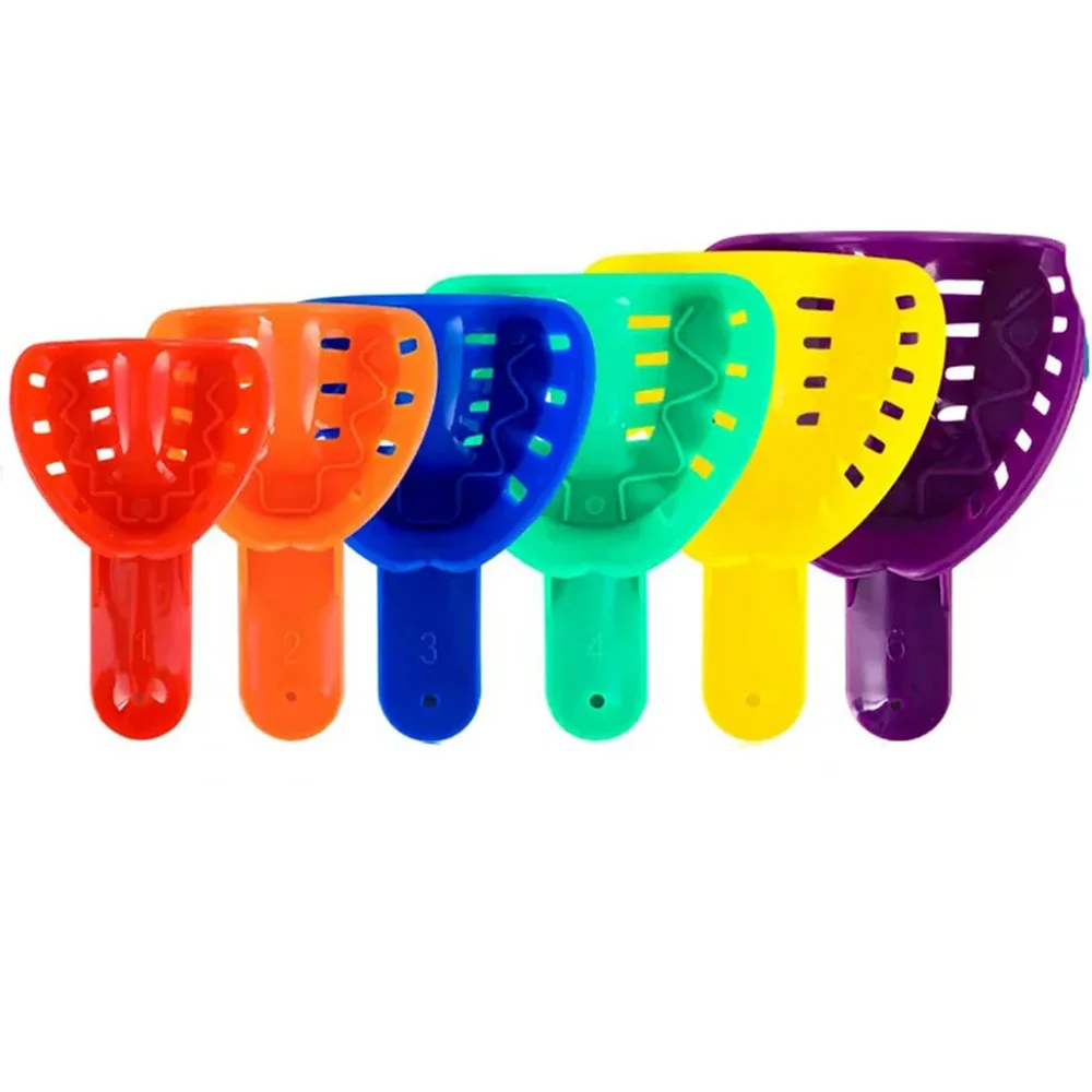 12 шт. одноразовые стоматологические слепочные лотки для взрослых и детей