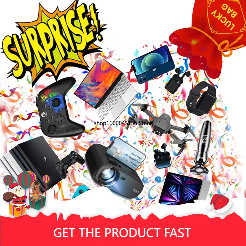 

Случайный стиль интересная коробка удачи дроны телефон гарнитура контроллер часы и многое другое для взрослых сюрприз праздники день рожд...