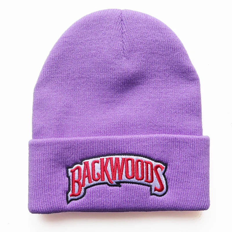 

2021 New Autumn And Winter Men's And Women's Warm Woolen Hat Backwoods Letter Embroidery Men's And Women's Knitted Hat Pullover
