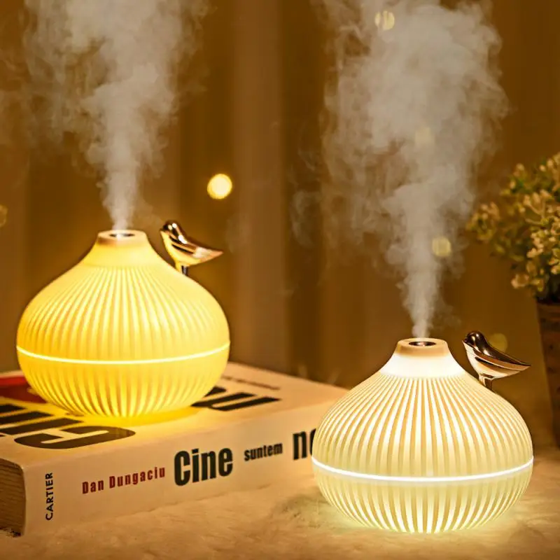 

Desktop Fogger Mist Maker Cycle Humidification Ultrasonic Oil Diffuser Electric Sprayer Home Appliance Mini White Diffuser
