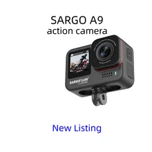 SARGO A9 액션 카메라, 4K 라이딩 손떨림 방지 오토바이 운전 녹음기, 다이빙 및 낚시 야외 소형 카메라