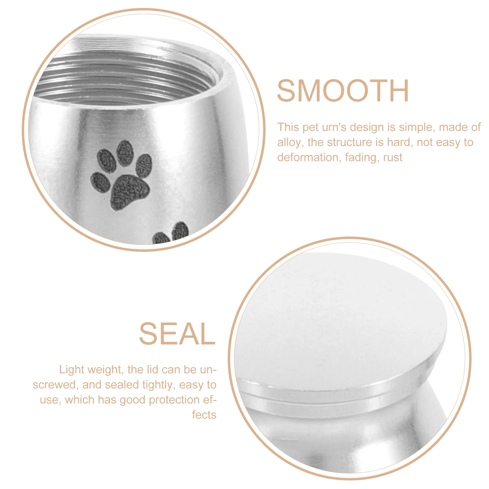 Урна для домашних животных средний декоративный металлический сувенир