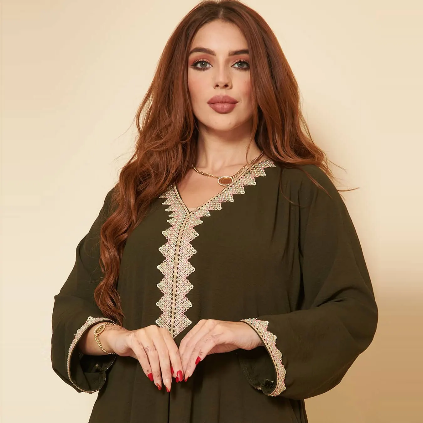Eid Abayas for Women Turkish Dresses Jalabiya Muslim Dress Arabic Moroccan Kaftan Robe Musulmane Longue Elegant Islamic Clothing