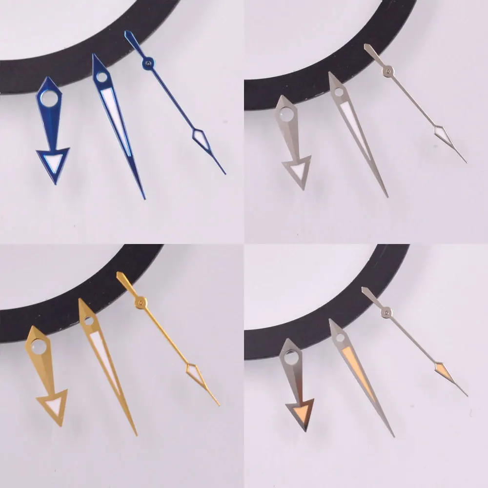 Зеленая светящаяся искусственная кожа NH35 NH36 ETA2824 2836 ST2130 PT5000 автоматические