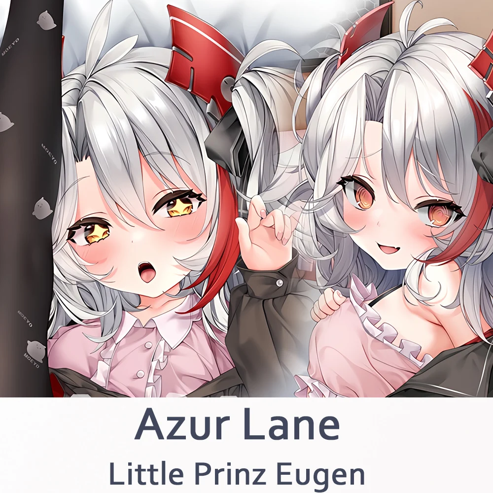 

Подушка Dakimakura Bluetooth Lane Little Prinz Eugen, подушка для всего тела, искусственная игрушка, наволочка для подушки