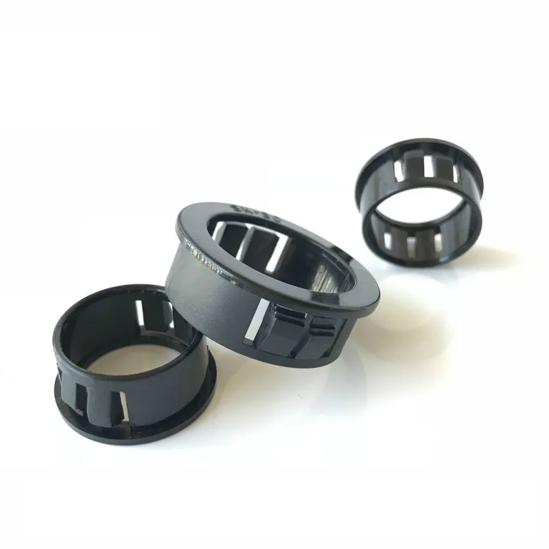 

10PCS 8mm-60mm Plastic Round Grommet Gasket Wire Cable Protect Bushes Hole Plug